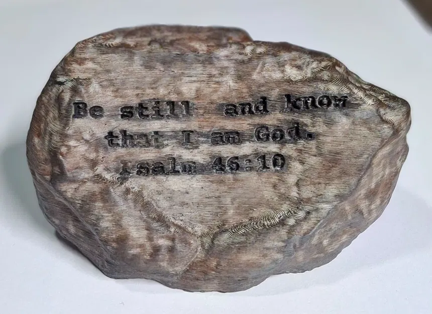 Tảng đá Kinh Thánh Psalm 46:10 - Image 1