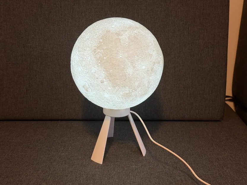 Stand đèn mặt trăng & ngàm gắn LED ESP32 - Image 3