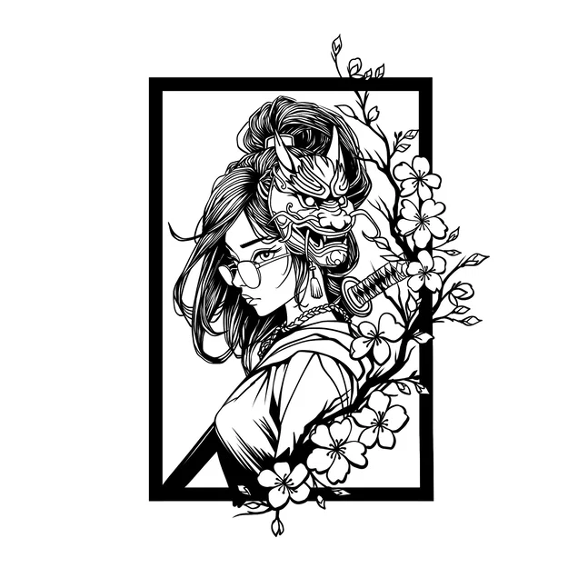 Cô gái và hoa sakura - Image 1