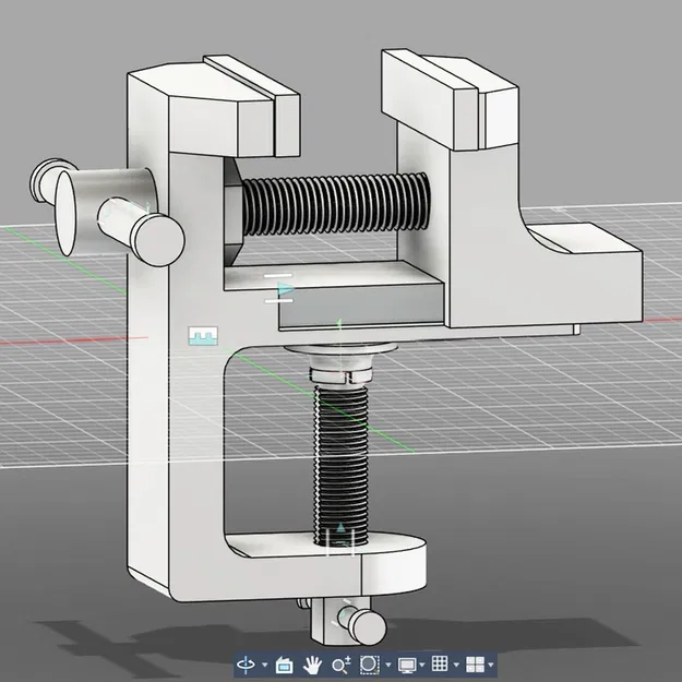 Tornillo de Banco | Table Clamp (Ê-tô kẹp bàn) - Image 2