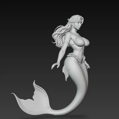 Nàng tiên cá sexy với vòng một bự