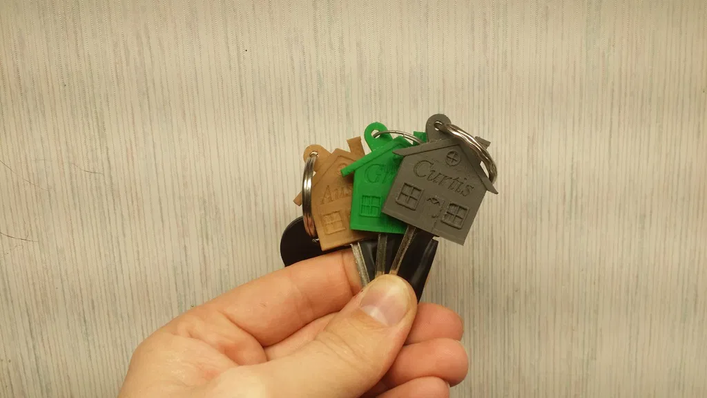 Ống bọc tùy biến cho chìa khóa nhà (House key custom sleeve) - Image 1