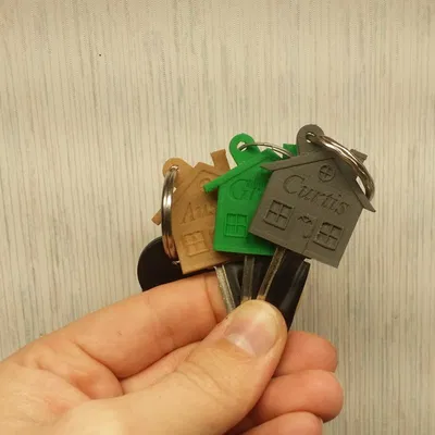 Ống bọc tùy biến cho chìa khóa nhà (House key custom sleeve)