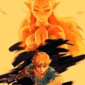 BOTW-00 – Đĩa trang trí Zelda & Link (FDM 4 màu) - Thumbnail 1