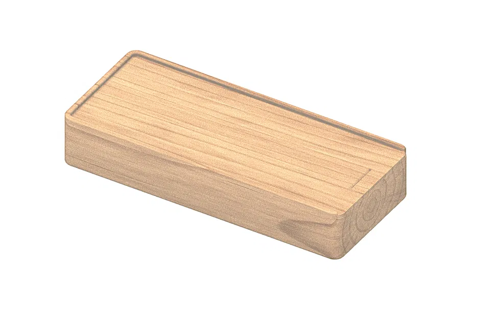 Khay pha màu/Hộp bút nắp trượt kèm khay - 200 x 80 x 30mm - Image 3