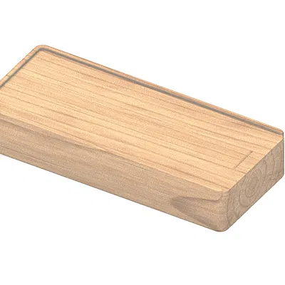 Khay pha màu/Hộp bút nắp trượt kèm khay - 200 x 80 x 30mm