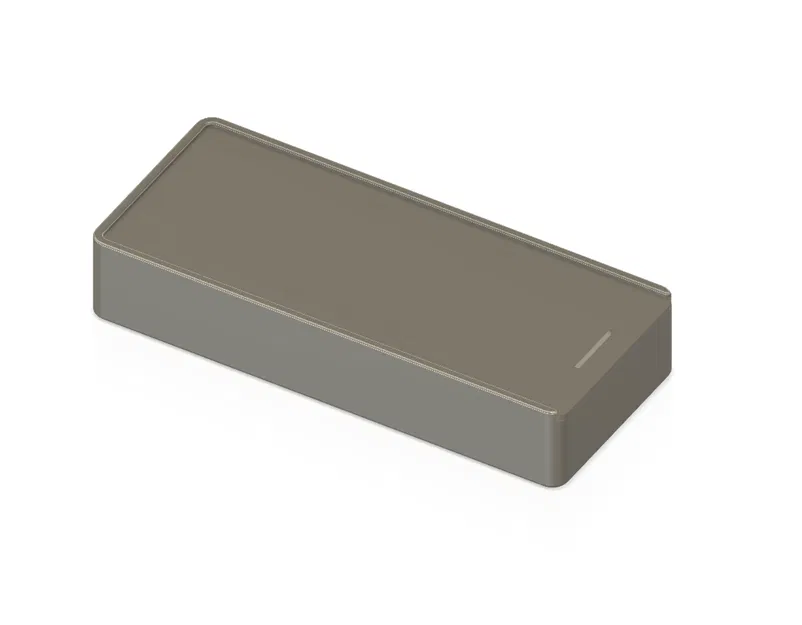 Khay pha màu/Hộp bút nắp trượt kèm khay - 200 x 80 x 30mm - Image 4