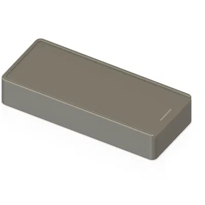 Khay pha màu/Hộp bút nắp trượt kèm khay - 200 x 80 x 30mm