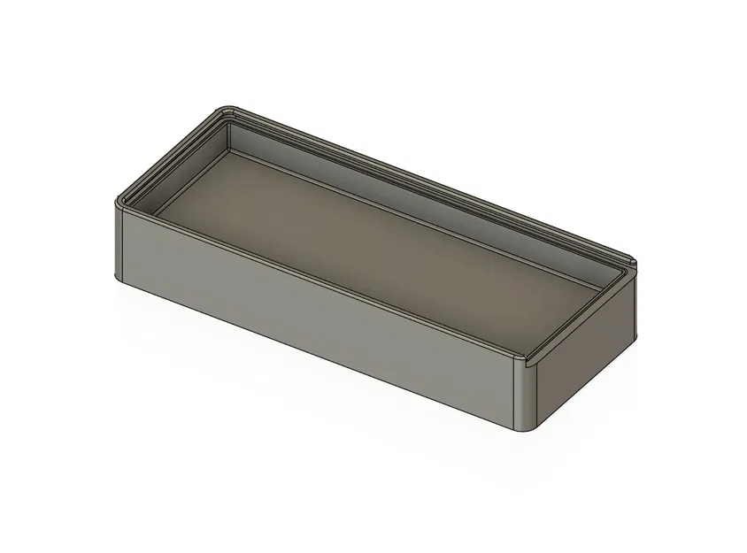 Khay pha màu/Hộp bút nắp trượt kèm khay - 200 x 80 x 30mm - Image 6