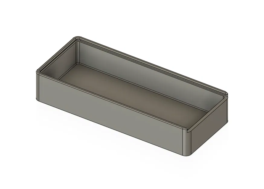 Khay pha màu/Hộp bút nắp trượt kèm khay - 200 x 80 x 30mm - Image 7