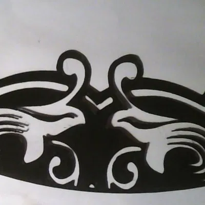 Khung trang trí cho gương tròn