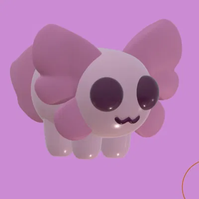 Axolotl nhỏ dễ thương