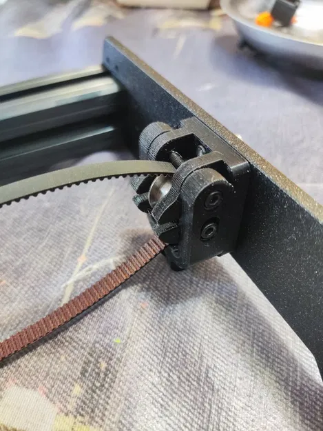 Prusa MK3: Y-axis Adjustable Belt Tensioner & BED Holder song song, hợp nhiều mod - Image 1
