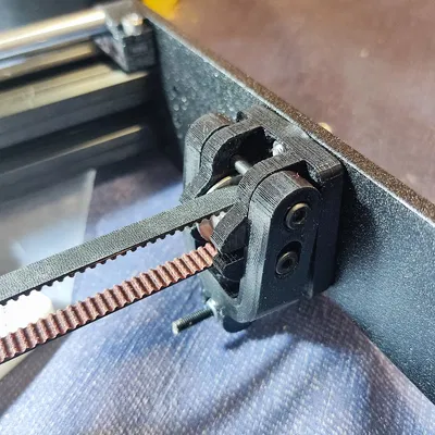 Prusa MK3: Y-axis Adjustable Belt Tensioner & BED Holder song song, hợp nhiều mod