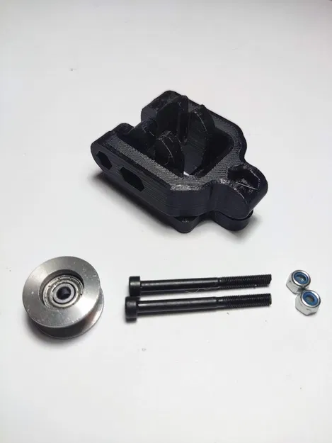 Prusa MK3: Y-axis Adjustable Belt Tensioner & BED Holder song song, hợp nhiều mod - Image 9