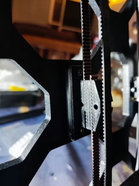 Prusa MK3: Y-axis Adjustable Belt Tensioner & BED Holder song song, hợp nhiều mod - Image 16