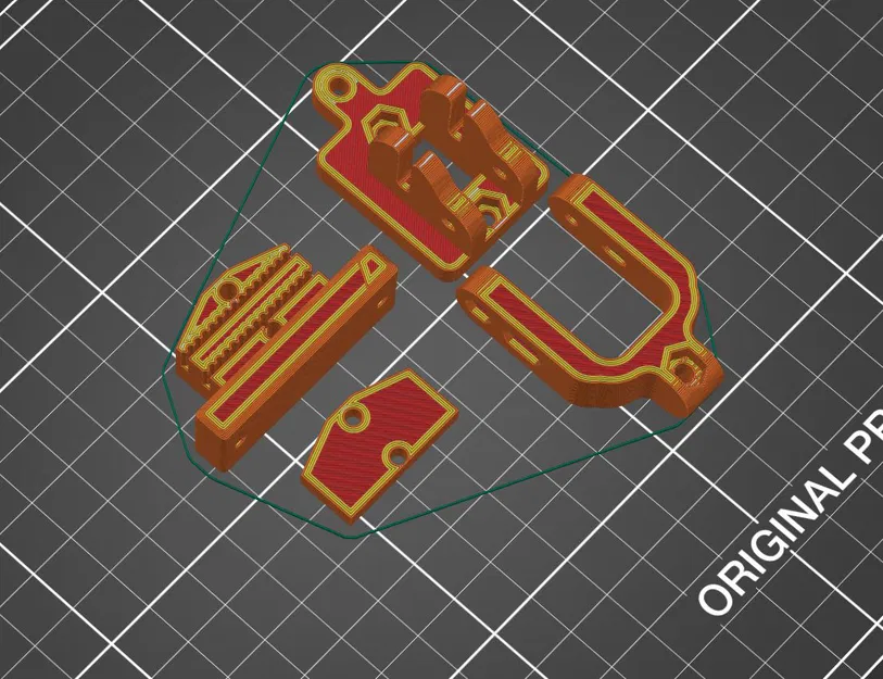 Prusa MK3: Y-axis Adjustable Belt Tensioner & BED Holder song song, hợp nhiều mod - Image 17