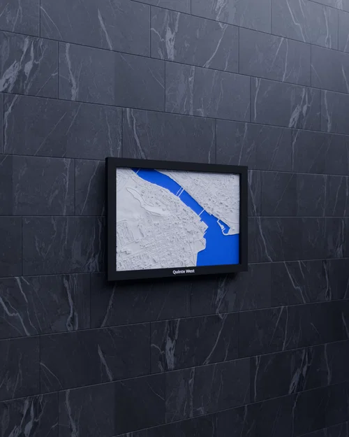Quinte West, Canada - Bản Mini Địa Hình In 3D - Image 4