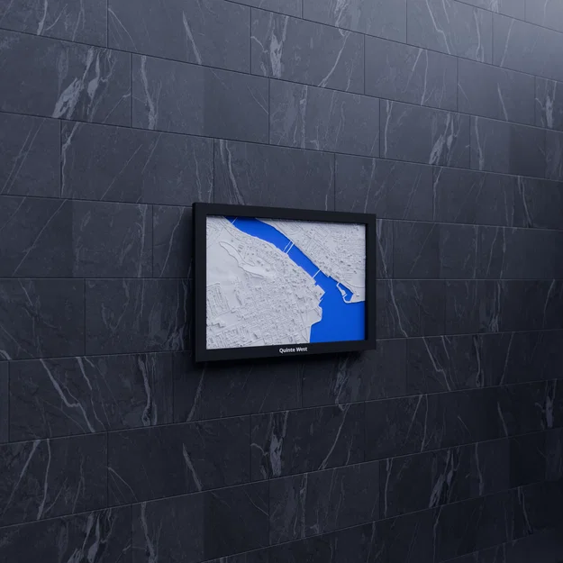 Quinte West, Canada - Bản Mini Địa Hình In 3D - Image 7