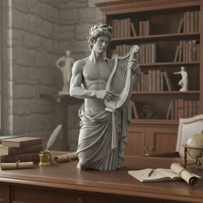 Tượng thần Apollo của Hy Lạp