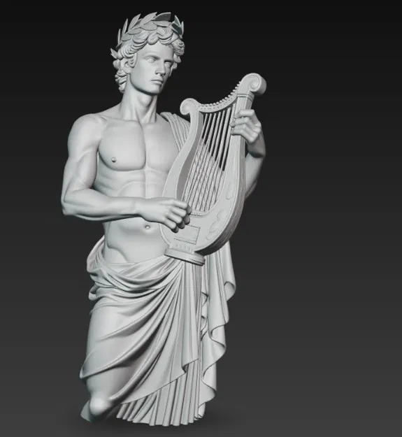 Tượng thần Apollo của Hy Lạp - Image 3