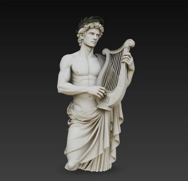 Tượng thần Apollo của Hy Lạp - Image 4
