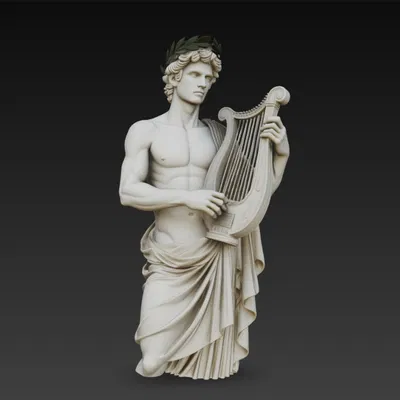 Tượng thần Apollo của Hy Lạp