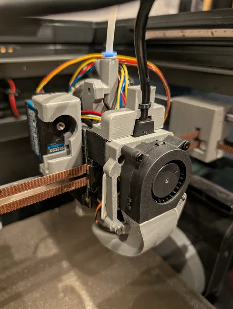 Carriage BCJ linear X rail cho Cartographer, extruder Libra/Trigger & servo-cutter - Image 4