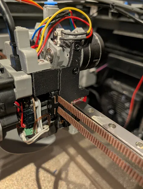 Carriage BCJ linear X rail cho Cartographer, extruder Libra/Trigger & servo-cutter - Image 5