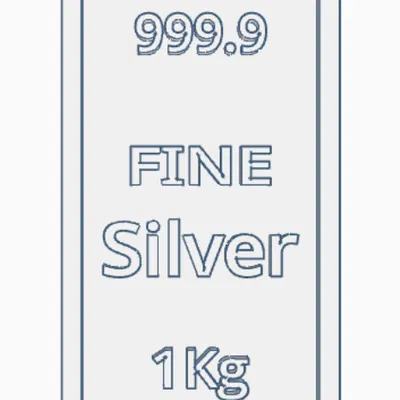 Thỏi Bạc (Silver Bar) 1kg 999.9