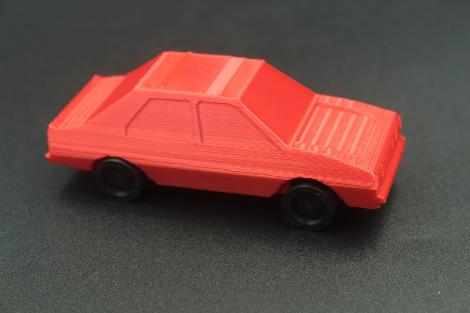 Xe Škoda 120L phong cách low poly - Image 1