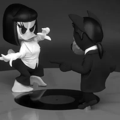 Twist Contest: Cặp đôi nhảy Pulp Fiction phiên bản hoạt hình