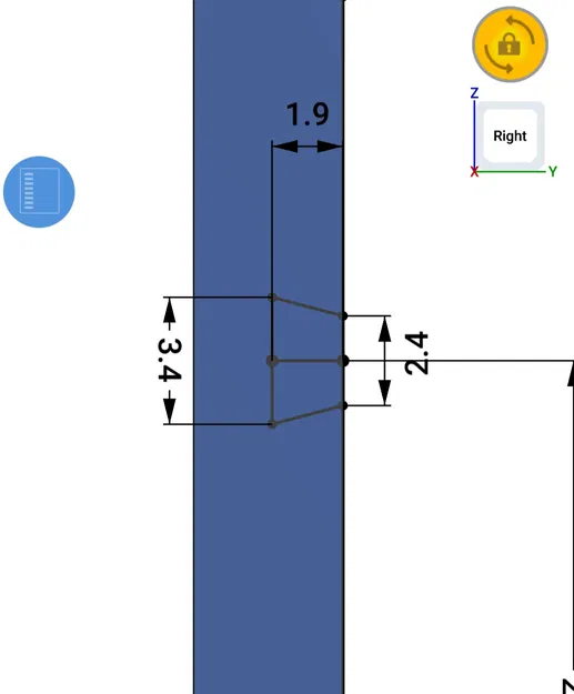 Dalmatska linija (hệ modular mới) – giá treo/organiser chữ V - Image 7