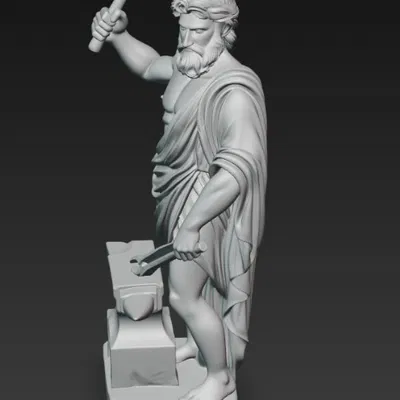 Tượng thần Hy Lạp Hephaestus