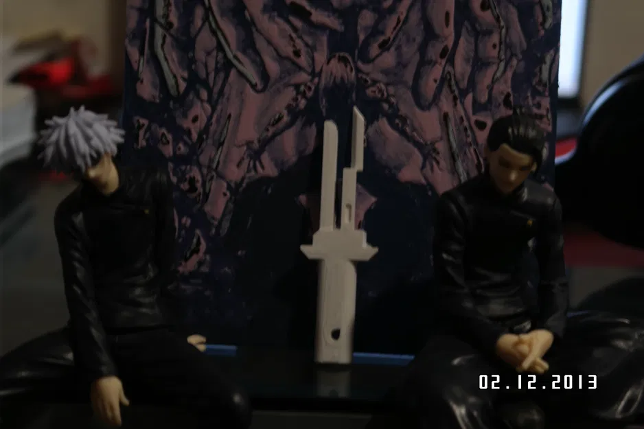 Tojis inverted spear of hevan - Móc khóa hình giáo (JJK Toji) - Image 1