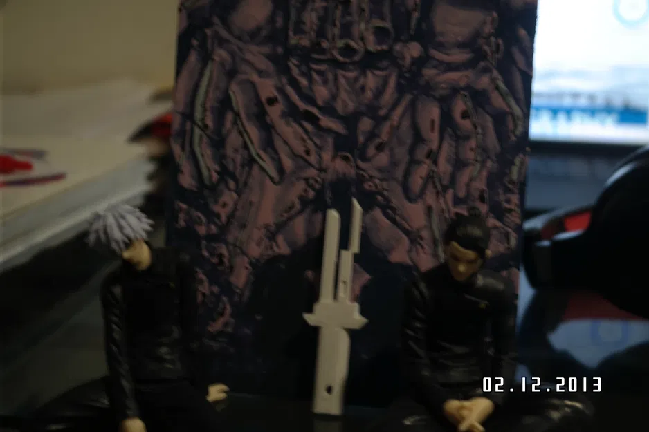 Tojis inverted spear of hevan - Móc khóa hình giáo (JJK Toji) - Image 2