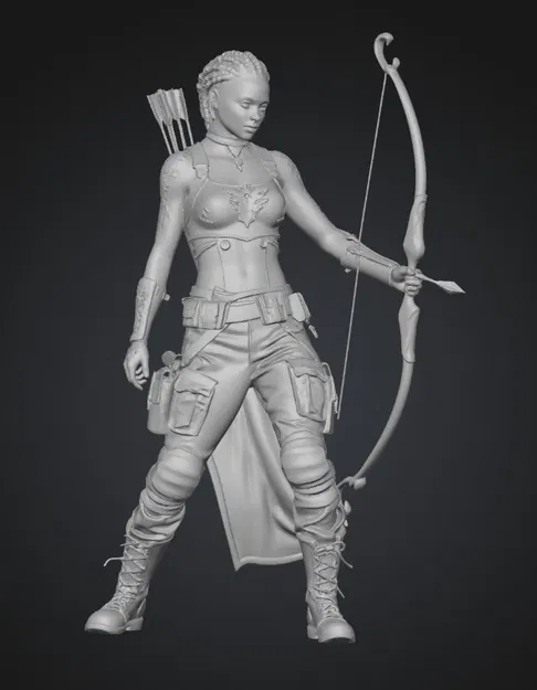 Desert Archer – Nữ cung thủ sa mạc - Image 1