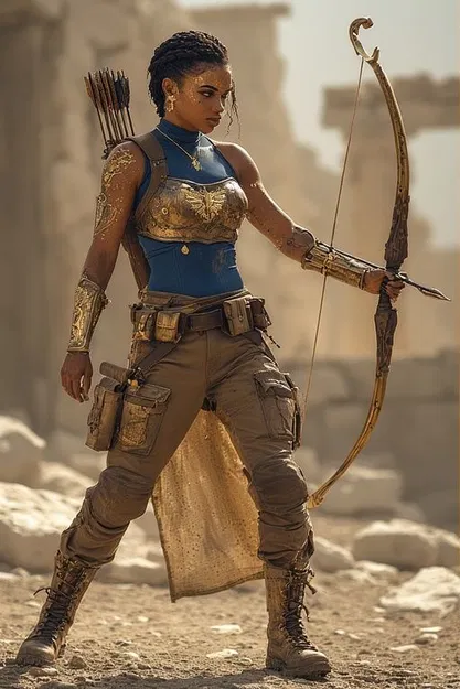 Desert Archer – Nữ cung thủ sa mạc - Image 2