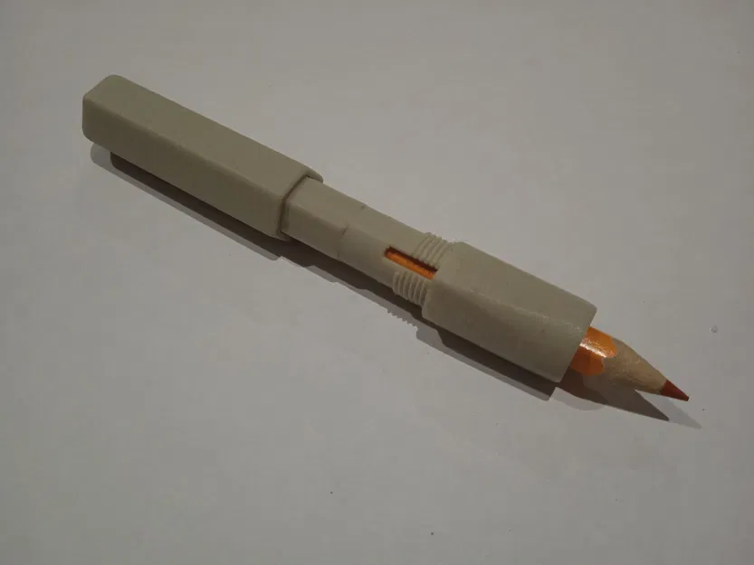 Đầu nối kéo dài bút chì kèm hộp đựng (Pencil extender and case) - Image 1