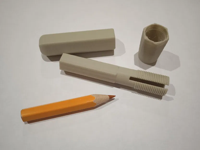 Đầu nối kéo dài bút chì kèm hộp đựng (Pencil extender and case) - Image 4