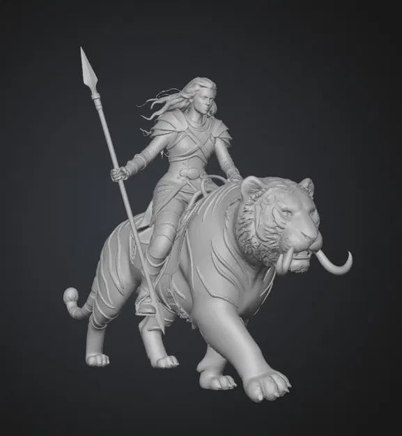 Kỵ Sĩ Hổ Mùa Đông (Winters Tiger Rider) - Image 1