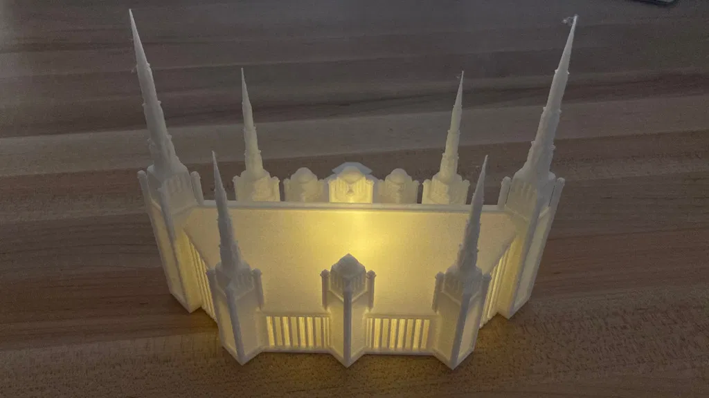 Đèn Tea Light Đền Portland (Portland Temple Tea Light) - Image 2