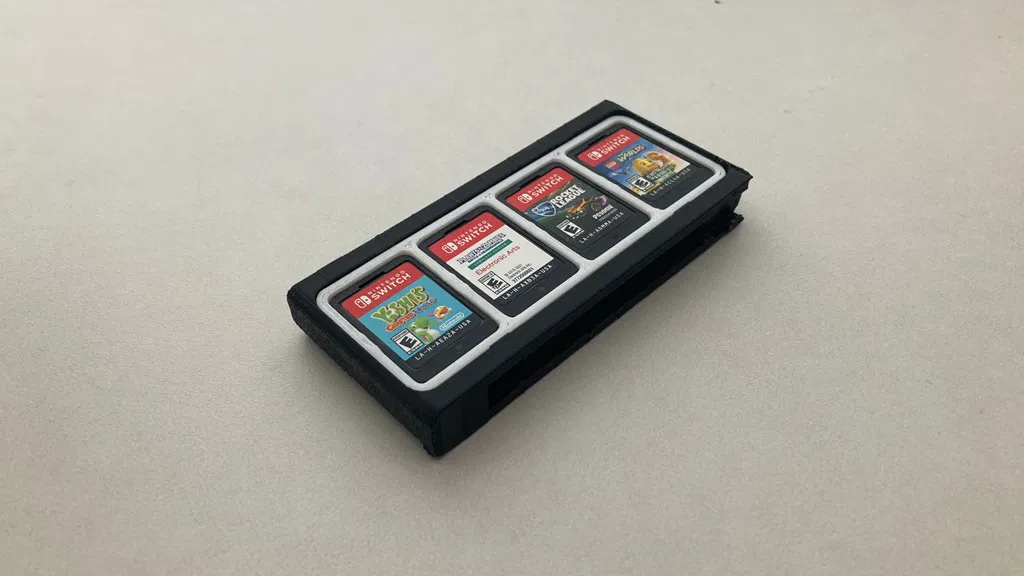 Tay cầm Nintendo Switch Joycon Grip kèm khay đựng game - Image 4