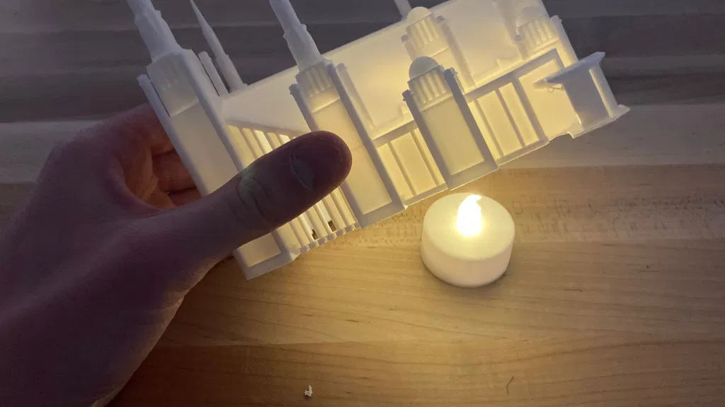 Đèn Tea Light Đền Portland (Portland Temple Tea Light) - Image 3