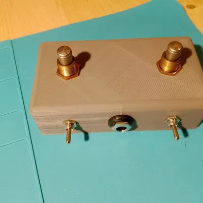 Foot Switch đôi kèm công tắc chuyển đổi (swap) thêm