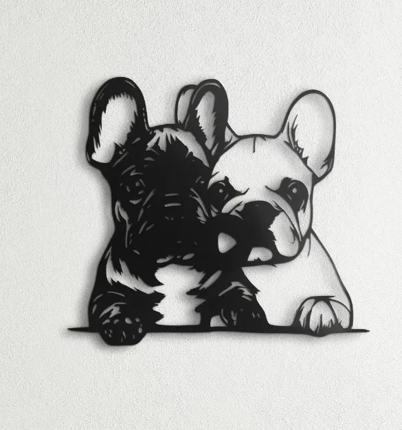 Mẫu 3D French Buldog - Image 1