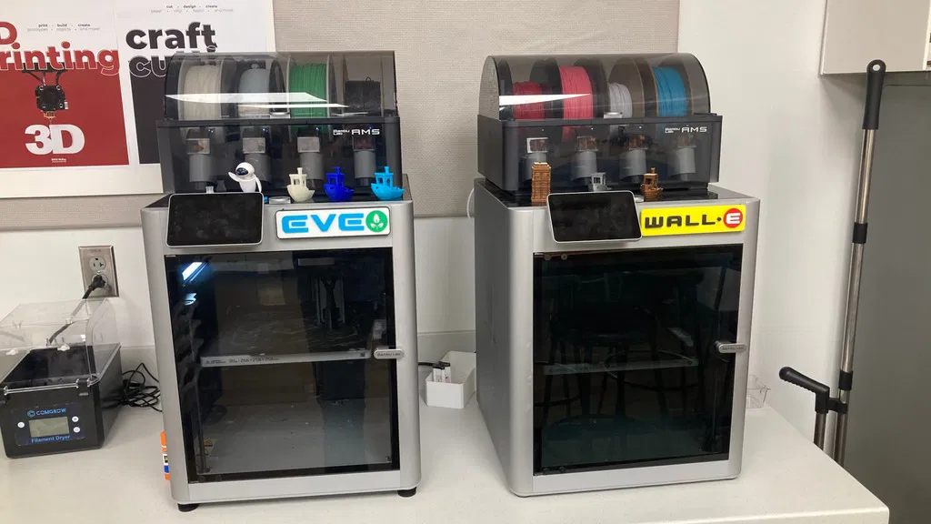 Bảng tên Wall E và EVE (cho X1C) (tùy chọn AMS) - Image 2