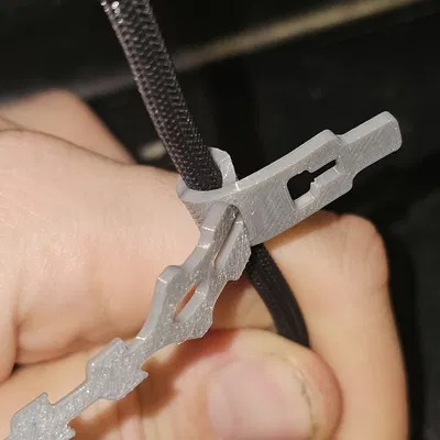 Dây rút TPU giữ luôn trên dây cáp (TPU cable Ziptie hold on cable)