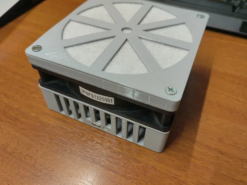 Bộ lọc không khí HEPA dùng quạt 120mm - Image 1