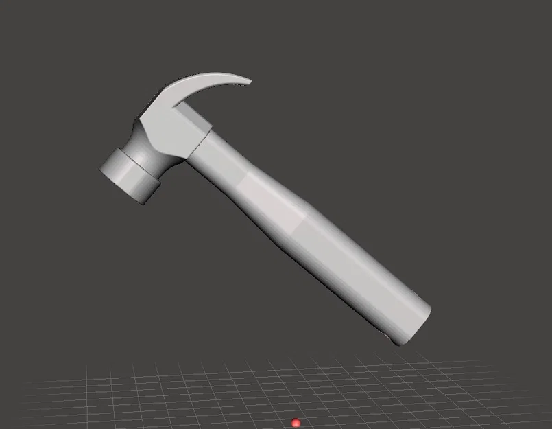 Móc khóa búa (hammer key fob) - Image 1